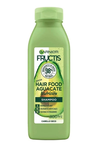 Shampoo Aguacate Fructis Hair Food Garn - mL a $116