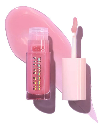 Moira Aceite Hidratante Para Labios Glow Getter Bubble Pink Acabado Gloss