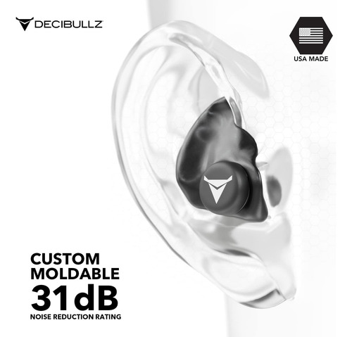 Decibullz - Tapones Para Los Oídos Moldeados Personalizados,