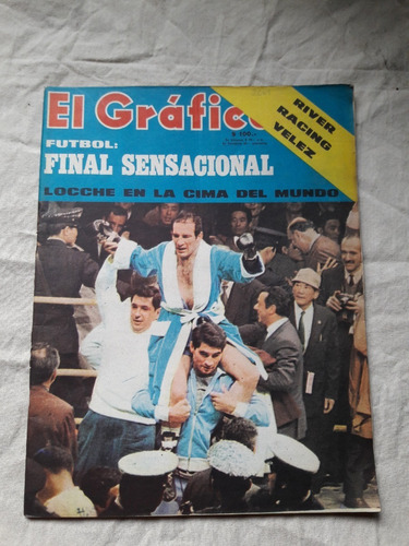 Revista El Grafico Nº 2567 Año 1969 Lamina Gigante Locche