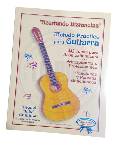 Imagen 2 de 5 de Método Practico Para Guitarra Acortando Distancias Vol 1 Y 2