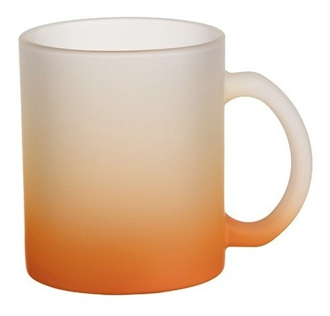 Pack Taza Cristal Esmerilado Fondo Color Sublimacion 