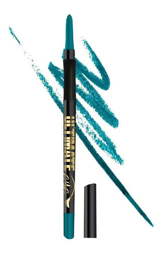 La Girl Ultimate Intense Stay Auto Eyeliner Delineador Ojos Color Totally teal