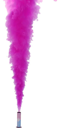 Confeti Tubo Cañón Revelación De Sexo Humo Rosa Azul 40cm