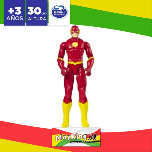 Flash Figura Articulada 30 Cm Dc Spin Master - Playking