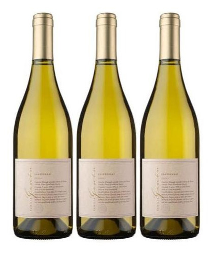 Vino Familia Gascon Chardonnay 750ml X3 Uni Fullescabio