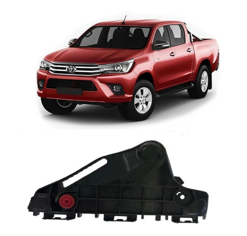 Soporte Paragolpe Delantero Hilux 2016 2017 2018 4x2 Derecho