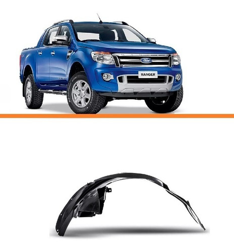 Parabarro Dianteiro Ford Ranger 2013 2014 2015 Direito