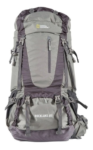 Mochila Camping Mochilero National Geographic Rocklake 60 Lt