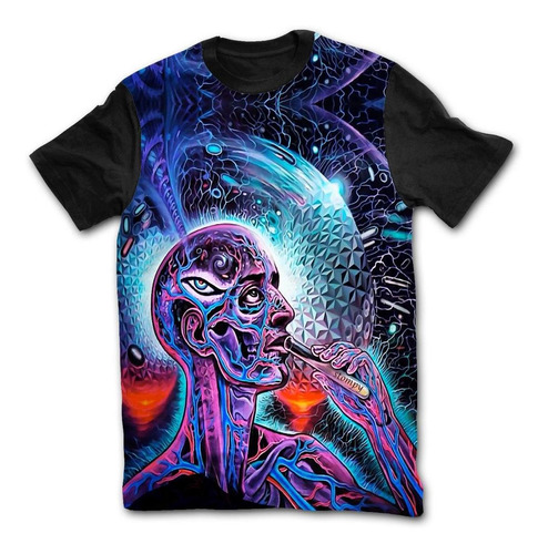 Stompy Camisetas - Thinker Psicodelica Trance Rave Promoção