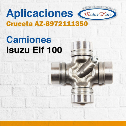 Imagen 5 de 10 de Cruceta Isuzu Elf 100 Chica Az-8972111350