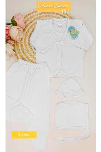 Pack 3 Ajuares Recien Nacido Unisex