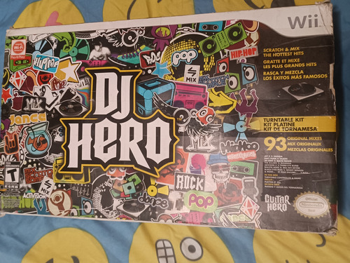 Dj Hero Nintendo Wii Y Wii U