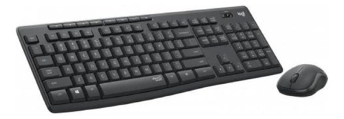 Combo Teclado Mouse Sem Fio Abnt2 Conexão Usb Logitech Mk295