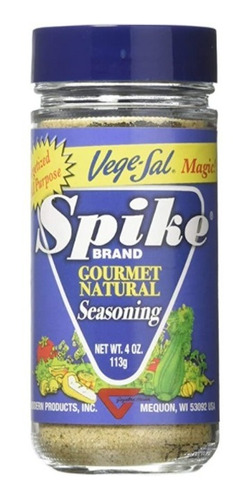 Vege-sal Spike Gourmet Condimentos Naturales 4oz.(pack De 6)