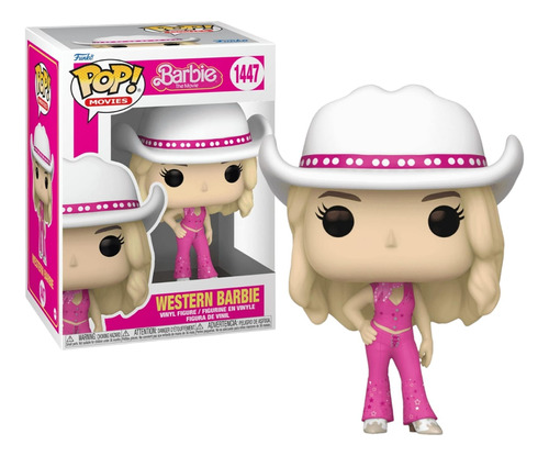 Funko Pop Western Barbie #1447 Barbie Vaquera Con Sombrero