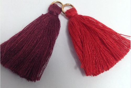 Imagen 9 de 10 de Borlas Polyester 3cm (50 Piezas)