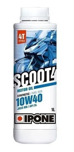 Aceite Scoot 4 4t 10w40 Aceite Scooter 1 Lts