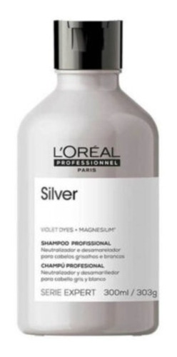 Imagen 1 de 1 de Shampoo Silver 300 Ml L´oreal Professionnel Serie Expert