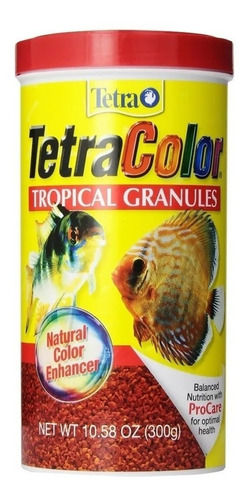 Alimento Para Peces Resalta Color Tetracolor Granules 300g