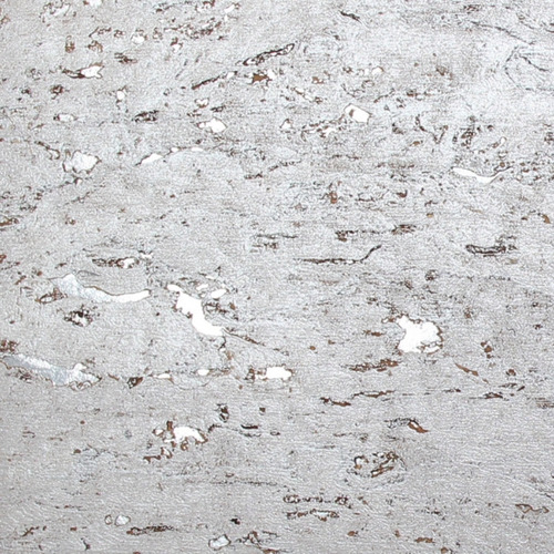 Papel De Parede Mica Off White Pedra Textura Brilho Original