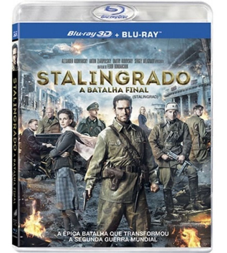 Blu-ray Stalingrado 3d + 2d - A Batalha Final - Novo Lacrado