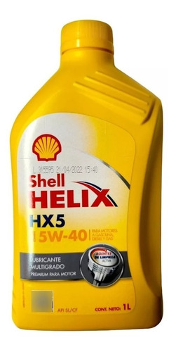 Aceite Shell Hx5 15w40 Mineral