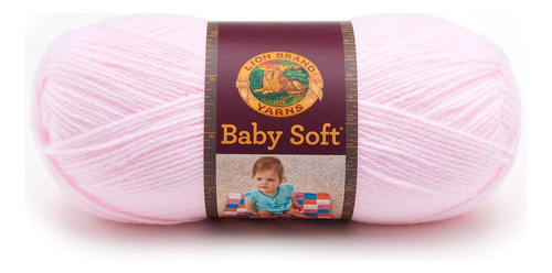 Hilo Babysoft Baby Yarn (1 Madeja) Lion Brand Yarn, Petal Mu