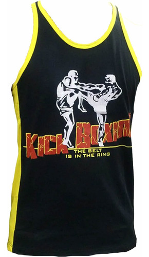 Camiseta Regata Kickboxing The Belt Is In The Ring - Toriuk