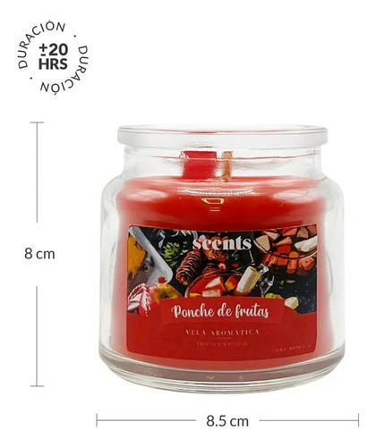 Vela Aromática Fragancias De Navidad 85g Scents For Everyday