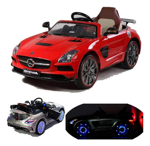 Carro A Bateria Mercedes Benz Sls Licenciado Pantalla Jebe (Reacondicionado)