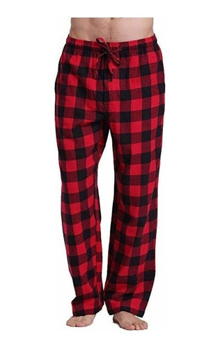 Pijama Holgado De Cuadros Escoceses Para Hombre