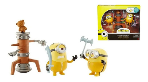 Figura Muñeco Minion Juguete Pack Set 10 Cm Estilo Bruce Lee