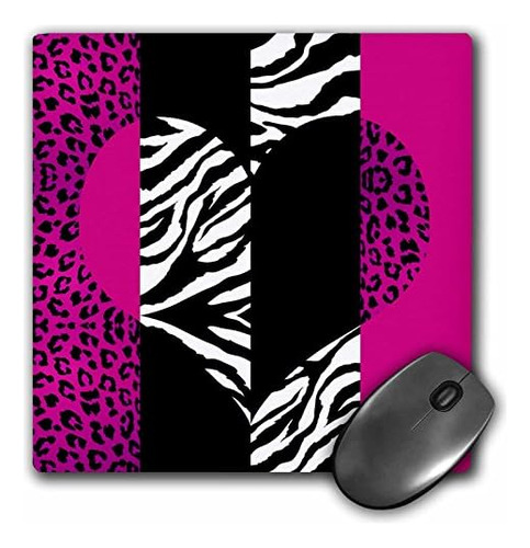 Llc Pink Black And White Animal Print - Leopard And Zeb...