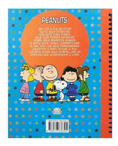 Livro Físico Diário Minha Vida Com... Snoopy Charles M. Schulz Capa Dura Livro-diário Para Acompanhar Seu Dia A Dia