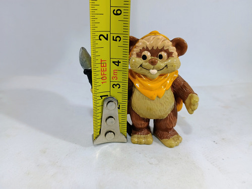 Boneco Mini Figura Ewoks Wicket Star Wars Lfl Importado 86
