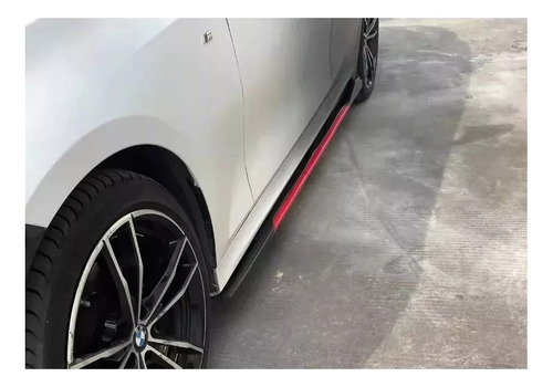 Splitters Lateral Filo Rojo 238cm Porsche Cayenne 2012