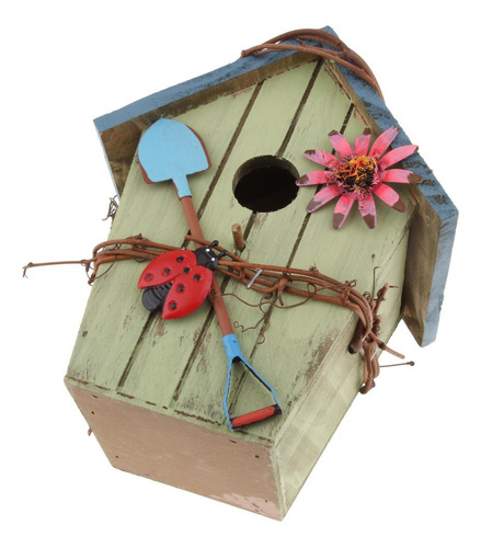 2 Bird House Garden Bird Nesting Box Nido Colgante Re