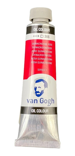 Oleo Van Gogh De Talens Rosa Quinacridona 366 De 40 Ml.