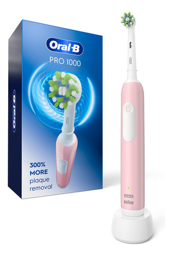 Cepillo De Dientes Eléctrico Oral-b Pro 1000 Recargable Rosa