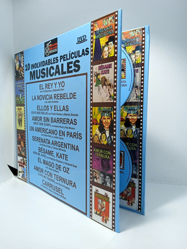 Imagen 5 de 6 de 10 Inolvidables Películas Musicales - Dvd - Colección Cine C
