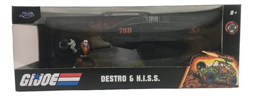 Jada G.i. Joe Hollywood Rides Destro & 1/32 H.i.s.s. Tank