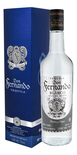 Tequila Bco.100% Don Fernando 750ml