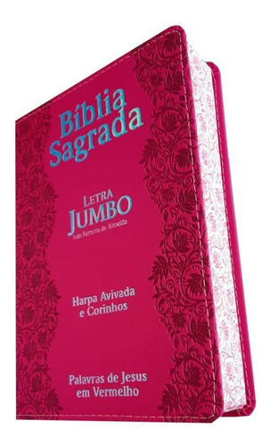 Imagem 3 de 5 de Biblia Jumbo Letra Extra Gigante Com Harpa Corrigida