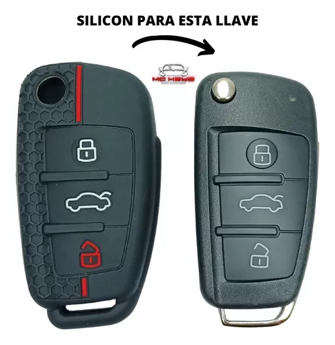 SANRILY - Funda para Llave de Audi A3 A6 Q3 Q7 sin Llave, Elegante ABS +  Silicona Suave con Llavero, Color Azul : : Automotriz y  Motocicletas