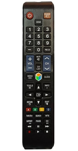 Imagen 1 de 4 de Control Remoto Para Led Samsung Smart Envio