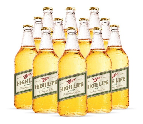 Cerveza Miller High Life 355 Ml - Caja 24 Piezas