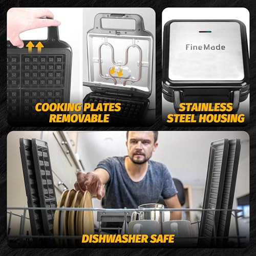 Sandwichera Panini Grill Press Para Desayuno, 3 En 1, Eléctr