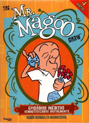 The Mr. Magoo Show - Box Com 4 Dvds - Mel Blanc - Jim Backus