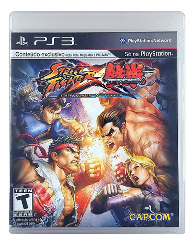 Street Fighter Vs Tekken Original Playstation 3 Ps3